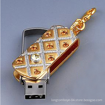 Golden Jewellery USB Flash Drive